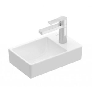 VILLEROY & BOCH - Avento Umývadielko, 36x22 cm, bez prepadu, 1 otvor na batériu vpravo, CeramicPlus, alpská biela 43003LR1 vyobraziť