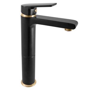 RAV Slezák - Vodovodné batérie umývadlová, vysoká COLORADO čierna matná / zlato, Farba: čierna matná / zlato, Rozmer: 1/2 '' CO130.5CMATZ vyobraziť
