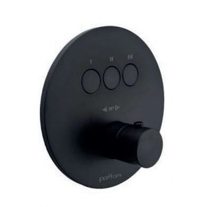 PAFFONI - Compact Box Termostatická batéria pod omietku, na 3 spotrebiče, matná čierna CPT019NO vyobraziť