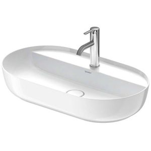 DURAVIT - Luv Umývadlo na dosku, 70x40 cm, bez prepadu, s otvorom na batériu, biela 0380700000 vyobraziť
