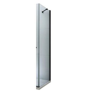 MEXEN - Bočná stena pre-Roma, Lima 70x190 cm 6mm čierne, transparent 850-070-000-70-00 vyobraziť
