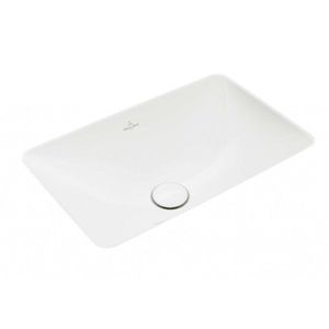 VILLEROY & BOCH - Loop&Friends Umývadlo vstavané, 54x34 cm, bez prepadu, CeramicPlus, alpská biela 4A5701R1 vyobraziť