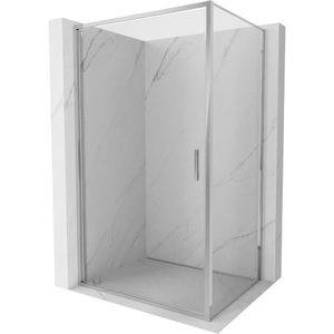 MEXEN/S - Exo sprchovací kút dvere krídlové 85 x 100 cm, transparent, chróm 817-085-100-01-00 vyobraziť