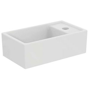 IDEAL STANDARD - Tempo Umývadielko, 37x21 cm, bez prepadu, 1 otvor na batériu vpravo, biela E211201 vyobraziť