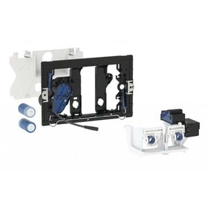GEBERIT - Splachovací systémy Elektronické ovládanie splachovania WC, batériové napájanie, pre rádiové tlačidlo, 2-činné splachovanie 115.898.00.6 vyobraziť