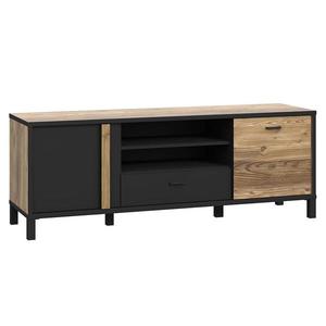 TV stolík Haruki Alpský Smrek/čierny vyobraziť