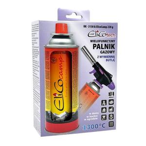 Plynový horák Elico RK-3138 + kartuša 220 g vyobraziť