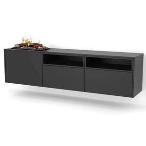 Elektrický krb Tecero Cassette 400/600 čierny vyobraziť