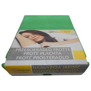 Froté plachta s gumičkou120x200 KOL12 zelená vyobraziť