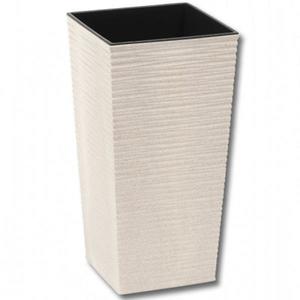 Obal na kvetináč Finezia prútie ECO 25x25x46cm biely vyobraziť