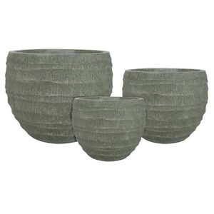 kvetináč LT14555-3S 37x37x29 zelený P162 vyobraziť