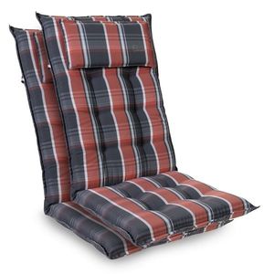 Blumfeldt Sylt, čalúnená podložka, podložka na stoličku, podložka na vyššie polohovacie kreslo, vankúš, polyester, 50 × 120 × 9 cm, 2 x čalúnenie vyobraziť