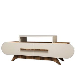 TV stolík Rose Walnut Cream vyobraziť