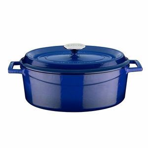 LAVA Metal Liatinový oválny hrniec modrá, 4, 8 l, pr. 29 cm vyobraziť