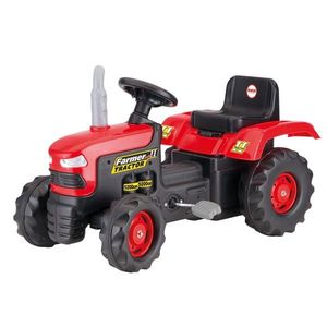 Dolu Veľký šliapací traktor, červená vyobraziť