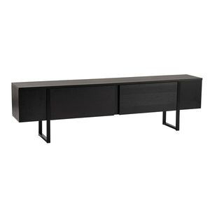 TV stolík Serenity Wood Black vyobraziť