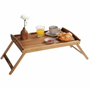 Kesper 28020 Servírovacia tácka so skladacími nohami akácie, 55 x 35 cm vyobraziť