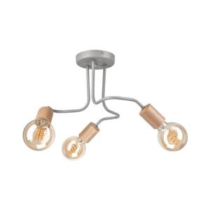 Prisadený luster CONOR 3xE27/60W/230V dub/šedá vyobraziť