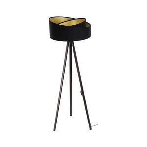 Stojacia lampa GALAXY 1xE27/60W/230V čierna/wenge vyobraziť