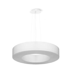 SL.0749 - Luster na lanku SATURNO SLIM 5xE27/60W/230V pr. 50 cm biela vyobraziť