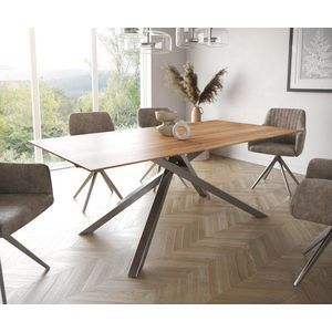 Jedálenský stôl Edge 200x100 cm prírodná akácia Swiss edge vyobraziť