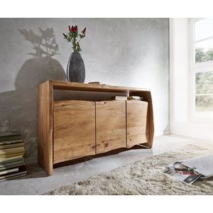 Komoda Live Edge 145 cm akácia prírodná 3 dvierka vyobraziť