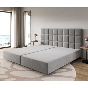 Boxspringová posteľ Dream-Great 200x200 cm z mikrovlákna s matracom vyobraziť