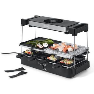 Raclette Trebs s digestorom a kamennou doskou »15100« vyobraziť