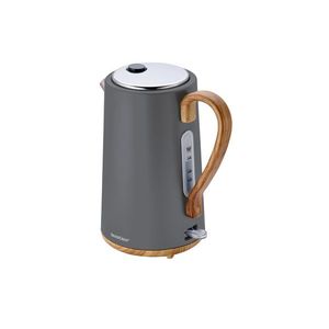 SILVERCREST® KITCHEN TOOLS Rýchlovarná kanvica, 1, 7 l (sivá) vyobraziť