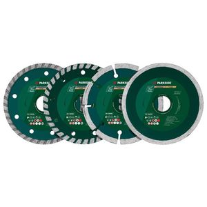PARKSIDE® Súprava rezných kotúčov (súprava diamantových rezných kotúčov, 4-dielna) vyobraziť