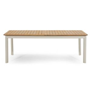 Rozkládací zahradní stůl Porticato 211/300 cm z masivu akáciové dřevo béžový/hnědý vyobraziť