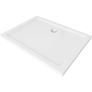 Sprchová vanička MEXEN SLIM 100x80 cm + sifón biela vyobraziť
