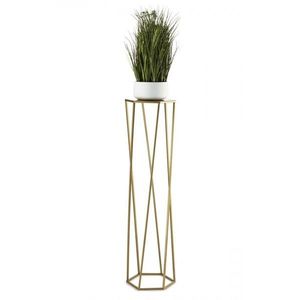 Moderní stojan na květináč 100 cm ZLATÝ vyobraziť