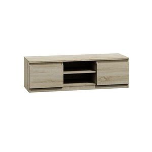 TV stolík RTV LCD 120 cm svetlý dub vyobraziť