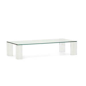 Sklenený konferenčný stolík 60x140 cm Adularia – Kave Home vyobraziť