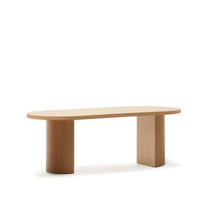 Jedálenský stôl v dekore duba 100x200 cm Nealy – Kave Home vyobraziť