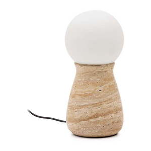 Béžová stolová lampa (výška 31, 5 cm) Okeni – Kave Home vyobraziť
