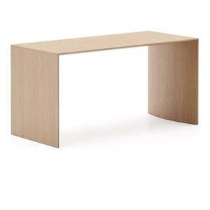 Svetlo prírodný konferenčný stolík v dekore duba 45x90 cm Litto – Kave Home vyobraziť