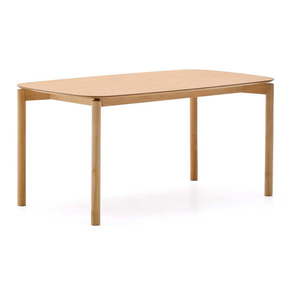 Jedálenský stôl v dekore jaseňa 90x160 cm Indara – Kave Home vyobraziť