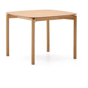 Jedálenský stôl v dekore jaseňa 100x100 cm Indara – Kave Home vyobraziť