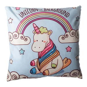 Detský vankúšik 45x45 cm Unicorn – JAHU collections vyobraziť