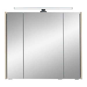 Kúpeľňová skrinka v dekore borovice v prírodnej farbe 70x80 cm Quickset 393 – Pelipal vyobraziť