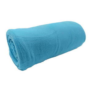 Tyrkysová fleecová deka 150x200 cm Plain – JAHU collections vyobraziť