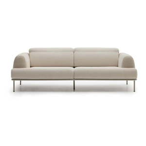 Béžová pohovka z textílie buklé 234 cm Aurum – Kave Home vyobraziť