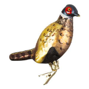 Sklenená ručne vyrobená vianočná ozdoba 18, 5 cm Bird – Sass & Belle vyobraziť