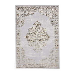 Koberec vo svetlosivo-zlatej farbe 120x170 cm Artemis – Think Rugs vyobraziť