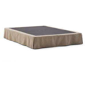 Taupe čalúnená dvojlôžková posteľ 160x200 cm Jaira – Kave Home vyobraziť