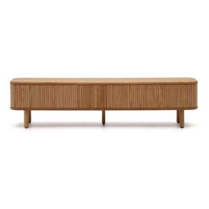 TV stolík v dekore jaseňa v prírodnej farbe 200x50x40 cm Mailen – Kave Home vyobraziť