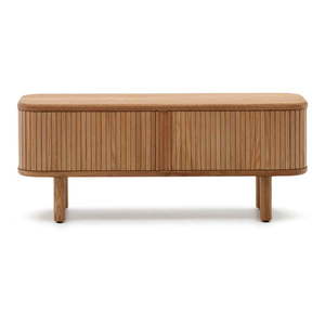 TV stolík v dekore jaseňa v prírodnej farbe 120x50x40 cm Mailen – Kave Home vyobraziť