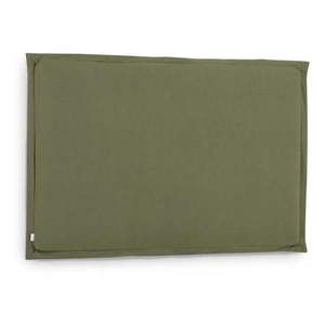 Zelené čalúnené čelo postele 166x106 cm Tanit – Kave Home vyobraziť